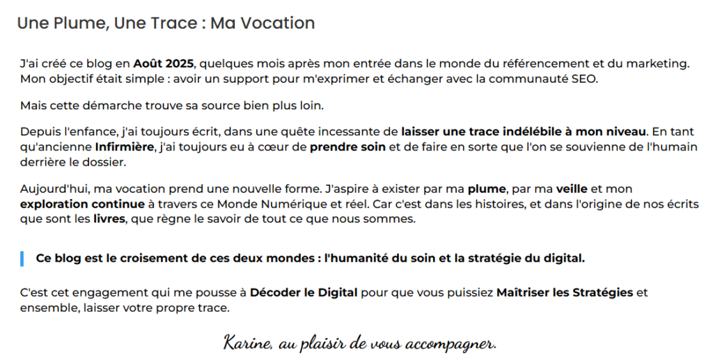 extrait de mon blog