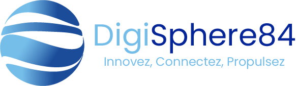 DECLINAISON du logo et slogan de digisphere84