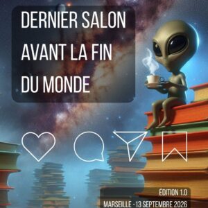 SALON DU LIVRE MARSEILLE LE 13 SEPTEMBRE 2026