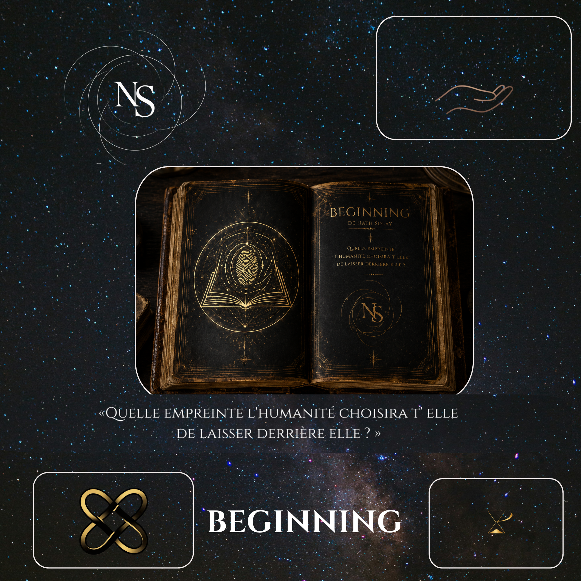moodboard de l'univers de Beginning